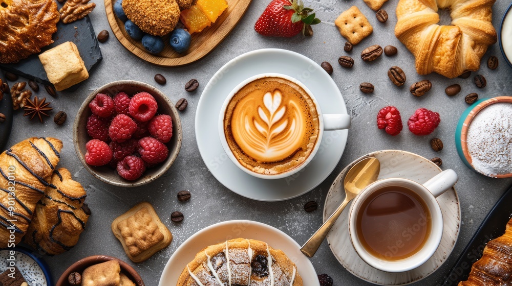 coffee and pastries into a balanced breakfast, discussing moderation, variety, and the importance of mindful eating. coffee and pastries into a balanced breakfast, discussing moderation, variety, and the importance of mindful eating.