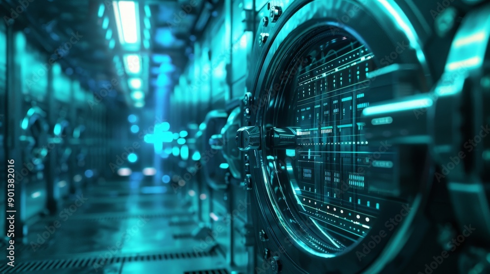 encrypted vault with biometric security encrypted vault with biometric security