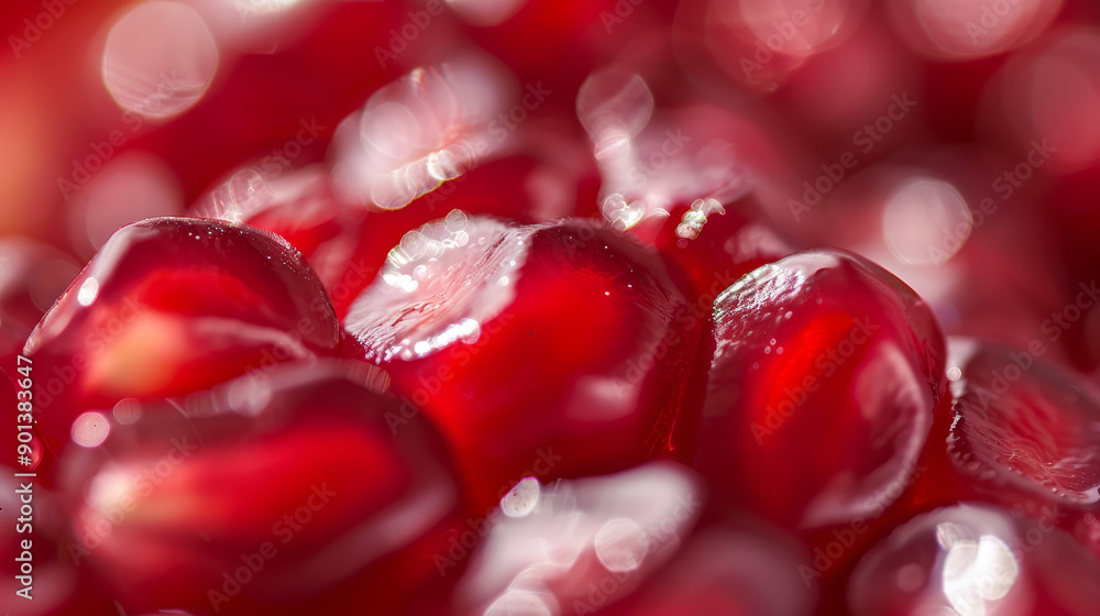 A seamless background pattern featuring pomegranate garnet fruits. A seamless background pattern featuring pomegranate garnet fruits.