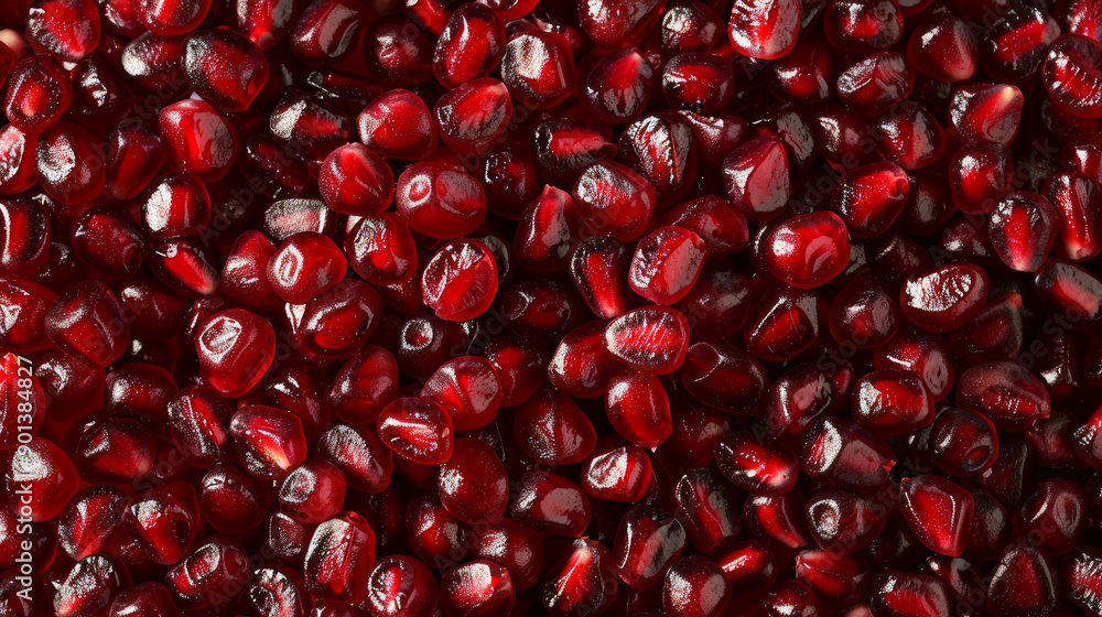A seamless background pattern featuring pomegranate garnet fruits. A seamless background pattern featuring pomegranate garnet fruits.