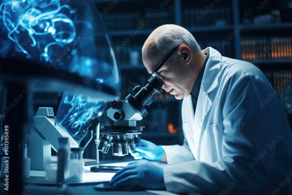 Scientist microscope laboratory science. Scientist microscope laboratory science.