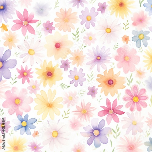 Flower pattern backgrounds plant aster.