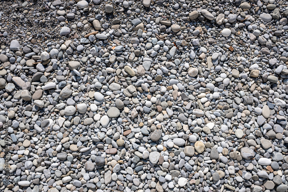 Background texture of sea pebbles, round small stones. Background texture of sea pebbles, round small stones.