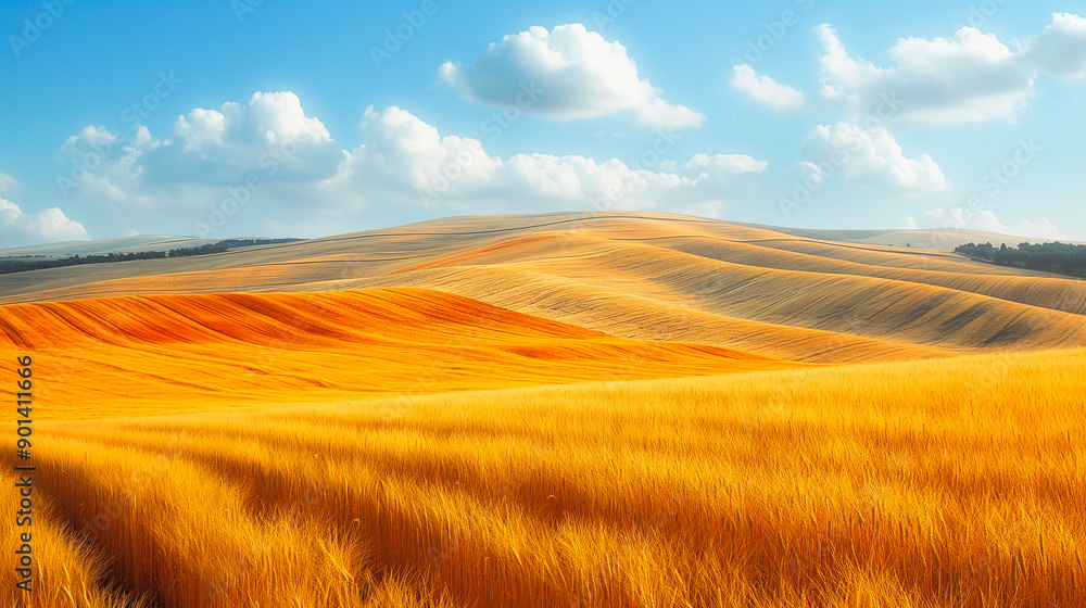 Simplicity captured in golden wheat fields, swaying gently in the breeze, a serene and timeless view. Simplicity captured in golden wheat fields, swaying gently in the breeze, a serene and timeless view.