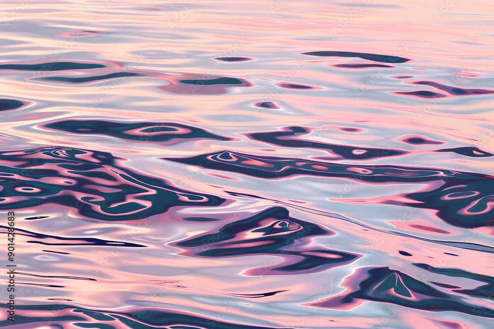 Dynamic Pastel Water Texture, Serene Waves Dynamic Pastel Water Texture, Serene Waves