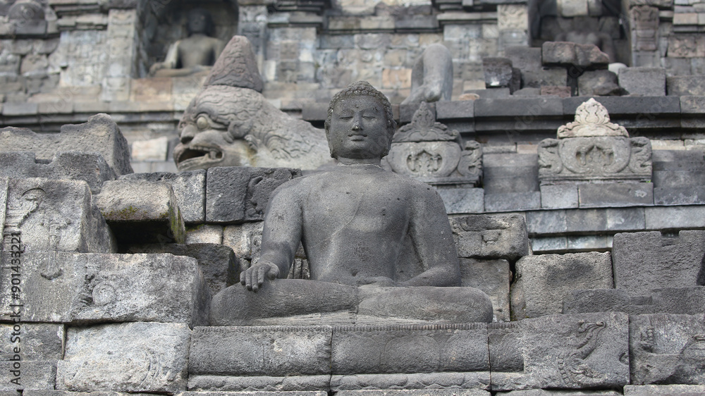 Templo de Borobudur, Magelang Regency, Java, Indonesia Templo de Borobudur, Magelang Regency, Java, Indonesia