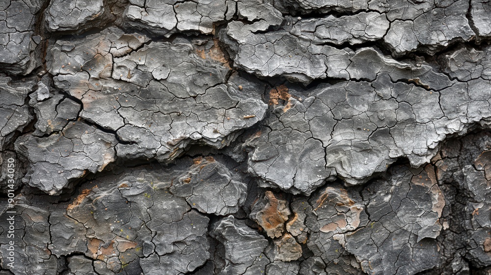 Detailed close-up image of a tree bark with intricate patterns, showing the natural textures, cracks, and unique formations commonly found in aged trees in forest environments Detailed close-up image of a tree bark with intricate patterns, showing the natural textures, cracks, and unique formations commonly found in aged trees in forest environments