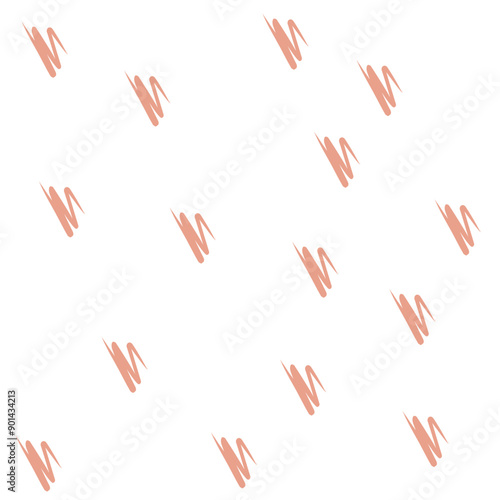 Seamles Pattern with Simple Shape Design. Simple Shape Illustration. Simple Shape Vector