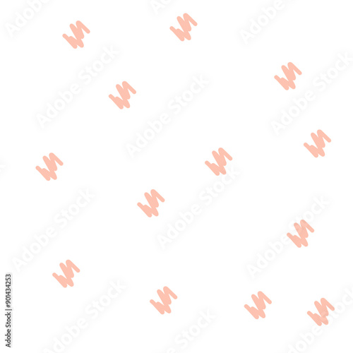 Seamles Pattern with Simple Shape Design. Simple Shape Illustration. Simple Shape Vector