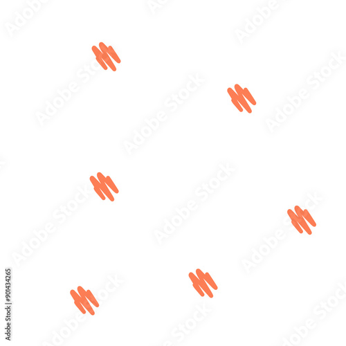 Seamles Pattern with Simple Shape Design. Simple Shape Illustration. Simple Shape Vector