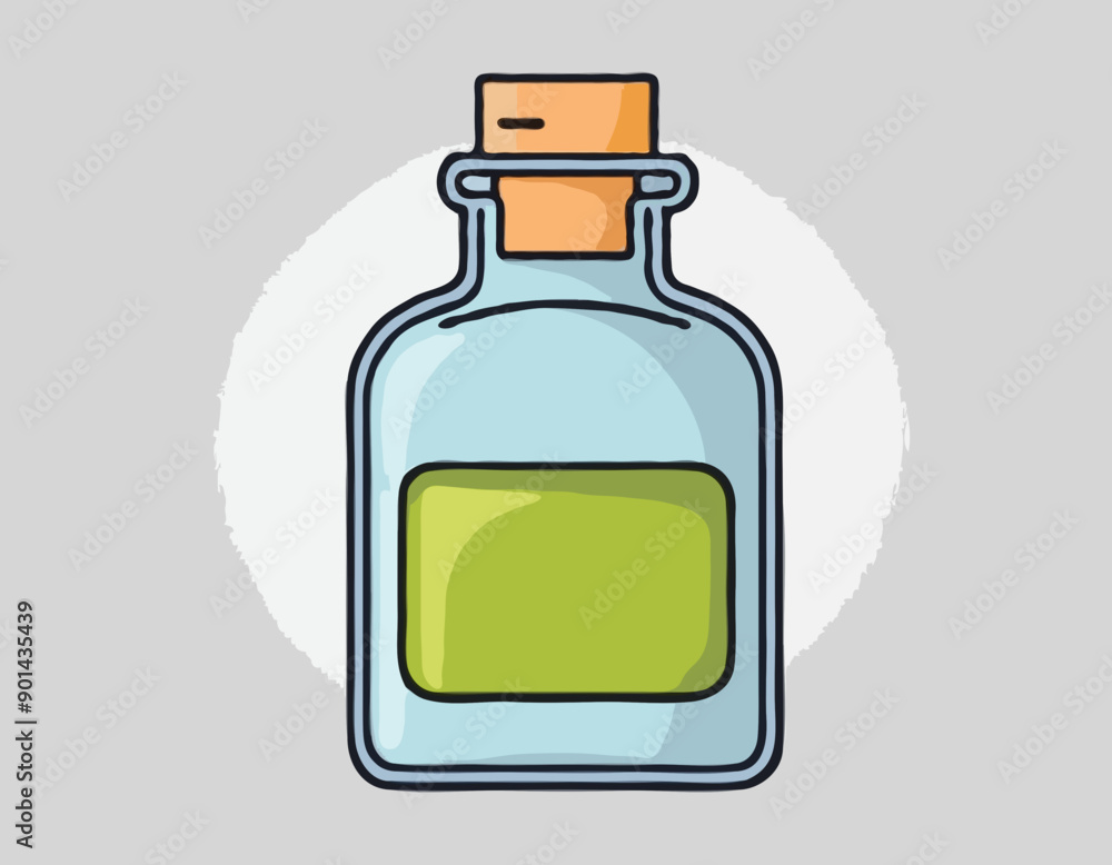 Oil bottle beauty icon isolated Oil bottle beauty icon isolated