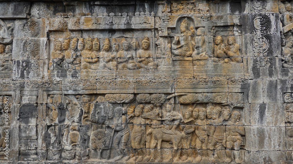 Templo de Borobudur, Magelang Regency, Java, Indonesia Templo de Borobudur, Magelang Regency, Java, Indonesia
