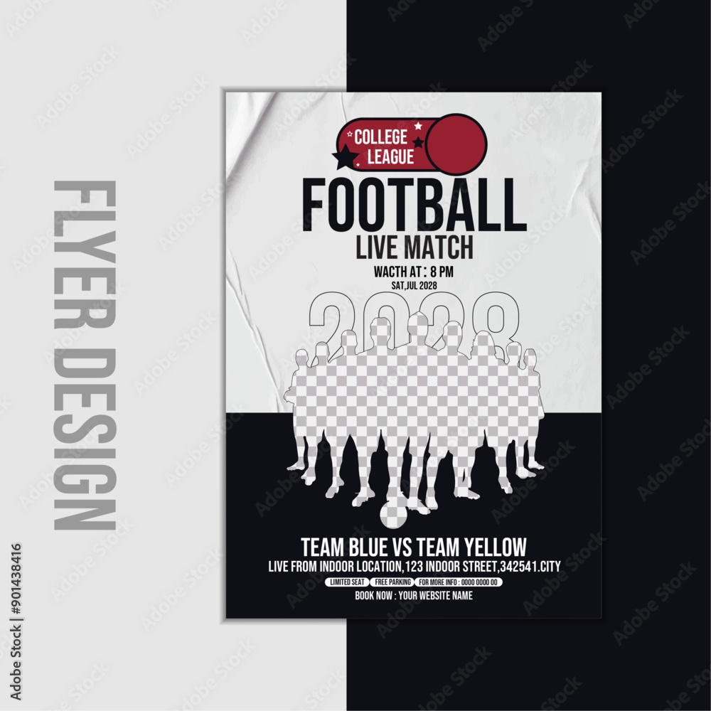 sports flyer design, Poster template for sports activity sports flyer design, Poster template for sports activity
