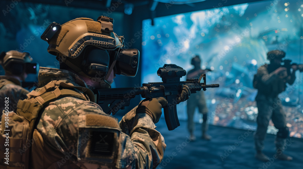 AI-Enhanced Virtual Reality Simulations for Military Training ...