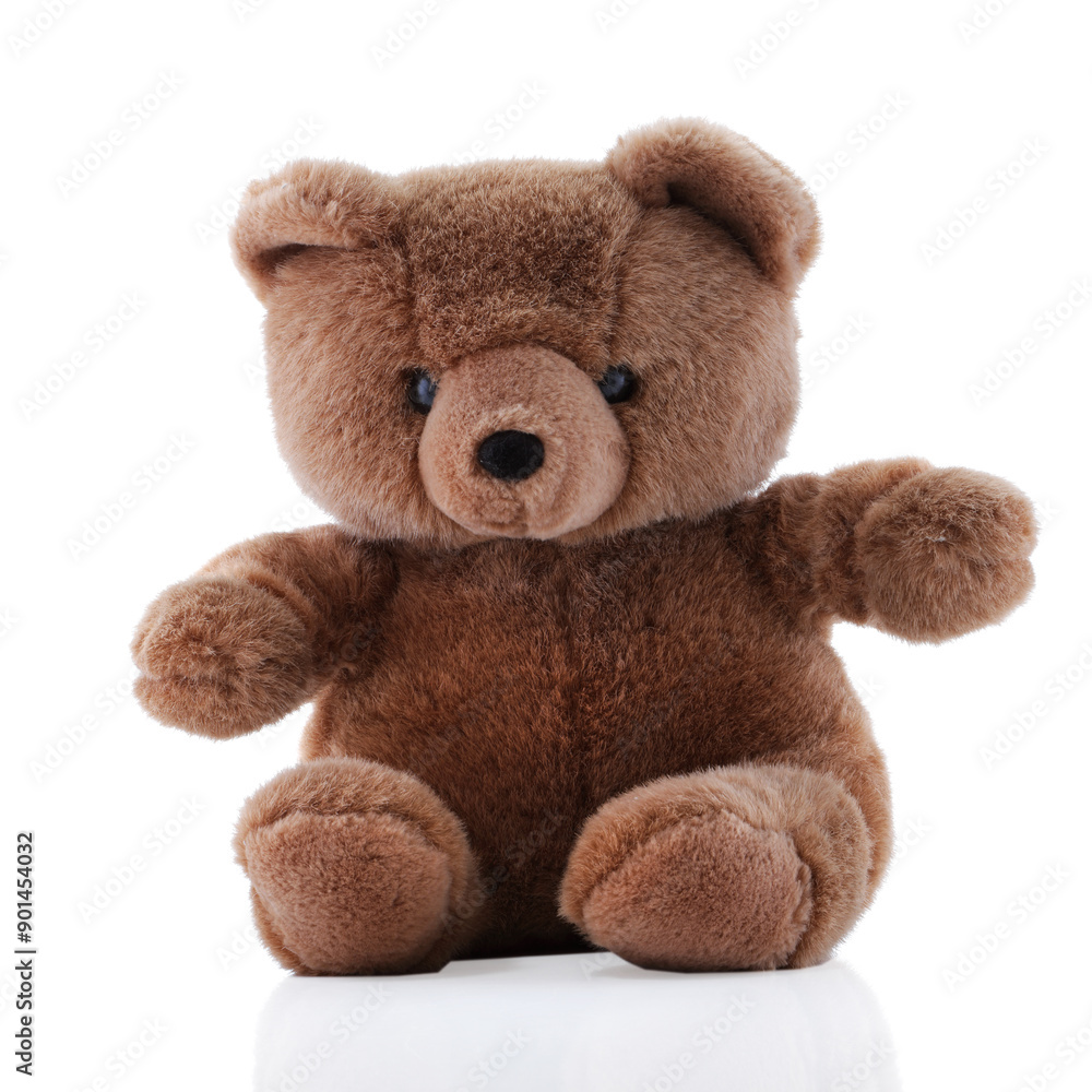 Fototapeta premium Cute Teddy Bear sitting down