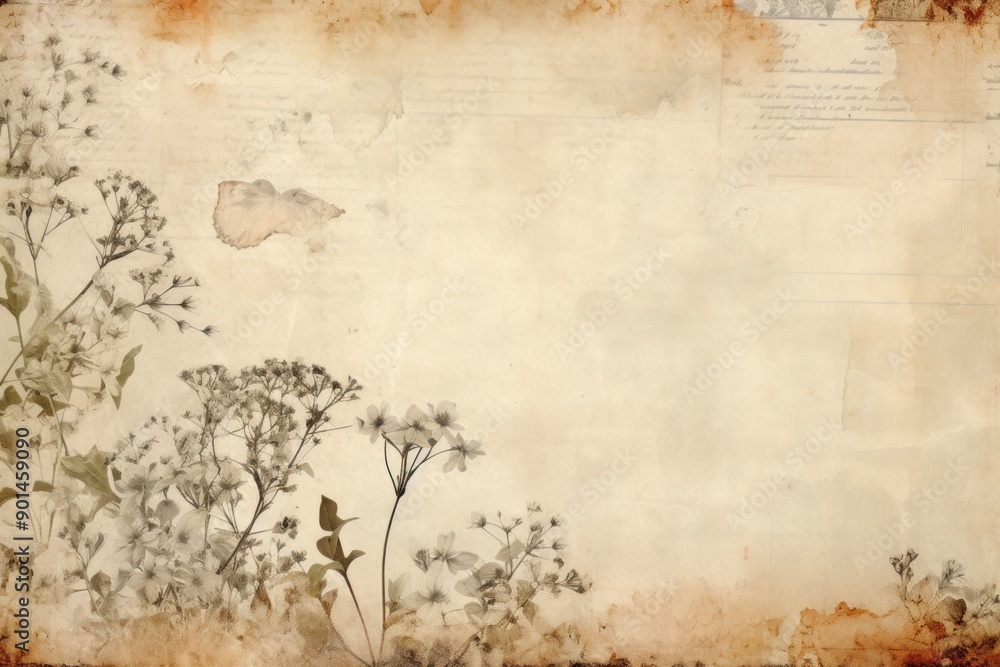 Antique objects border backgrounds paper distressed. Antique objects border backgrounds paper distressed.