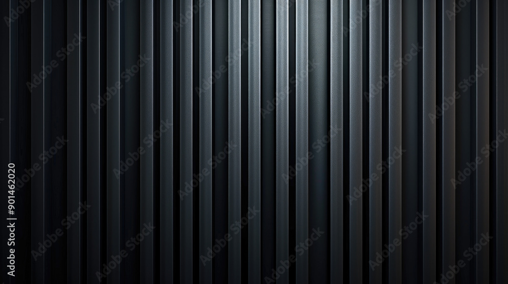 Obraz premium Explore a unique halftone pattern featuring black vertical stripes and gradient effects, ideal for backgrounds and stylized textures in design projects.