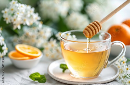 Honey Drizzled Tea