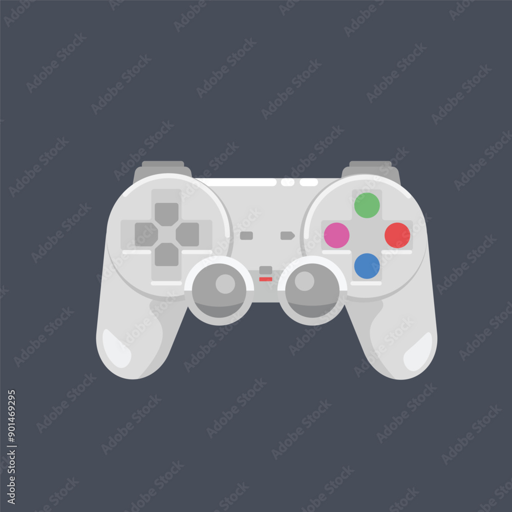 game stick controller in vector design. game stick controller in vector design.