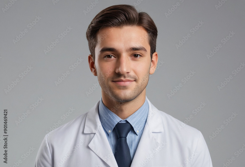 Portrait view of a regular Pharmacist , candid, social media, avatar image, plain solid background Portrait view of a regular Pharmacist , candid, social media, avatar image, plain solid background