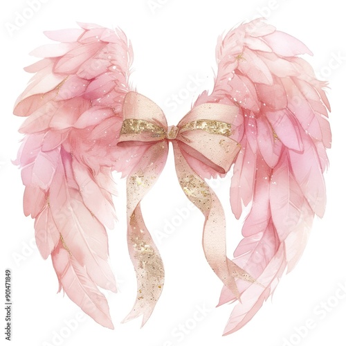 Coquette angel wings accessories accessory clothing. photo