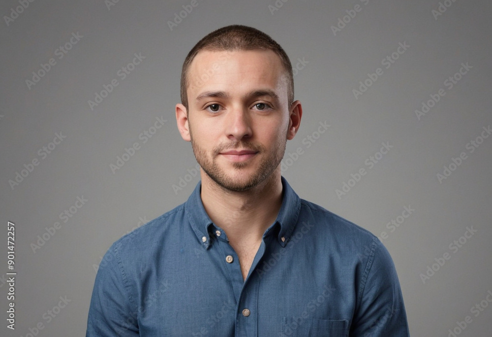 Portrait view of a regular Curator , candid, social media, avatar image, plain solid background Portrait view of a regular Curator , candid, social media, avatar image, plain solid background
