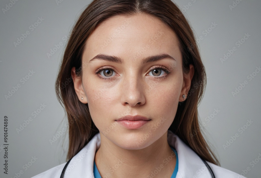 Portrait view of a regular Medicine Man/Woman , candid, social media, avatar image, plain solid background Portrait view of a regular Medicine Man/Woman , candid, social media, avatar image, plain solid background