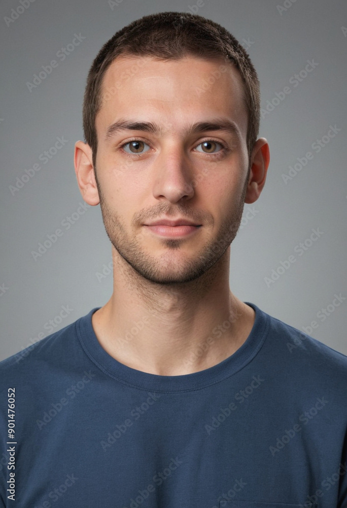 Portrait view of a regular Computer Programmer , candid, social media, avatar image, plain solid background Portrait view of a regular Computer Programmer , candid, social media, avatar image, plain solid background