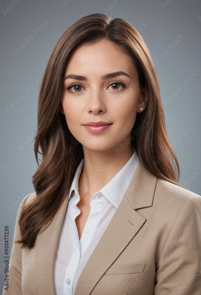 Portrait view of a regular Human Resources Specialist , candid, social media, avatar image, plain solid background Portrait view of a regular Human Resources Specialist , candid, social media, avatar image, plain solid background