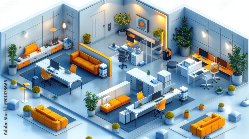 detailed office layout detailed office layout