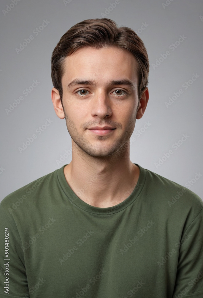 Portrait view of a regular Writer , candid, social media, avatar image, plain solid background Portrait view of a regular Writer , candid, social media, avatar image, plain solid background
