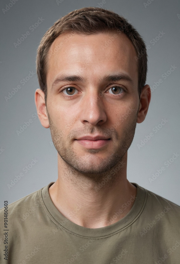 Portrait view of a regular Anthropologist , candid, social media, avatar image, plain solid background Portrait view of a regular Anthropologist , candid, social media, avatar image, plain solid background