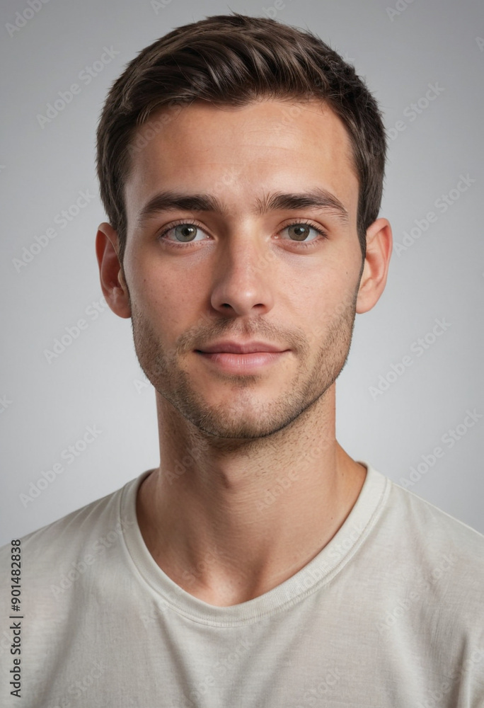Portrait view of a regular Geographer , candid, social media, avatar image, plain solid background Portrait view of a regular Geographer , candid, social media, avatar image, plain solid background