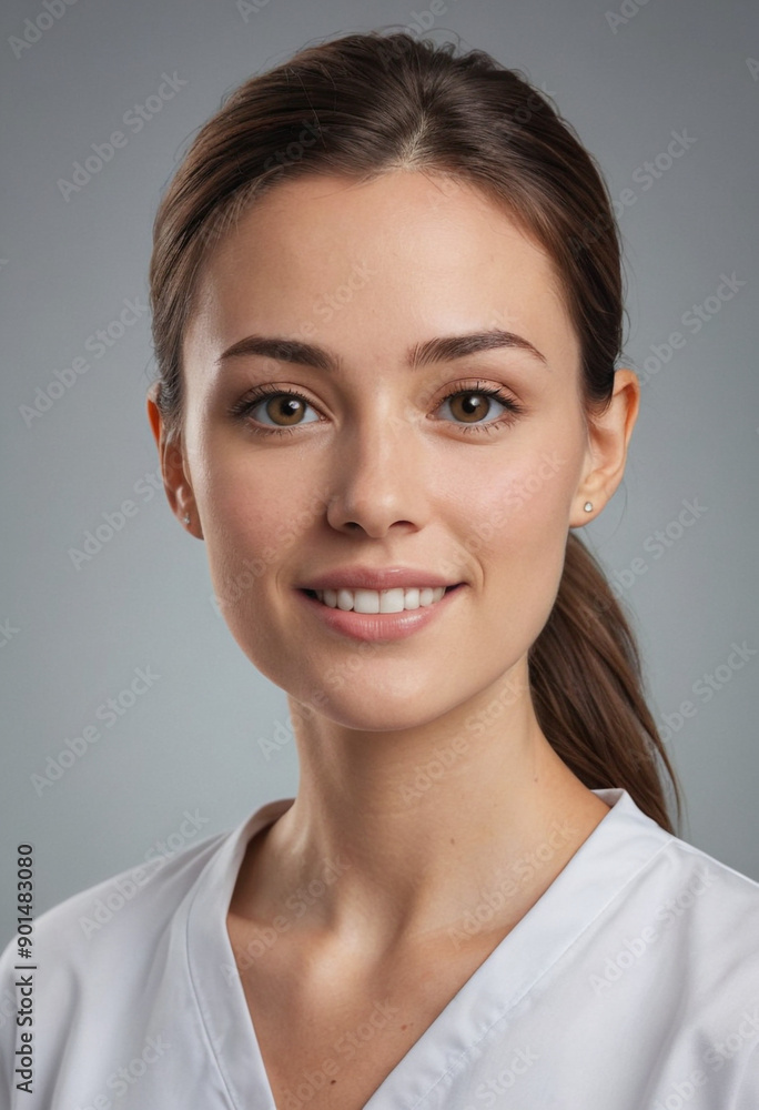 Portrait view of a regular Health Educator , candid, social media, avatar image, plain solid background Portrait view of a regular Health Educator , candid, social media, avatar image, plain solid background