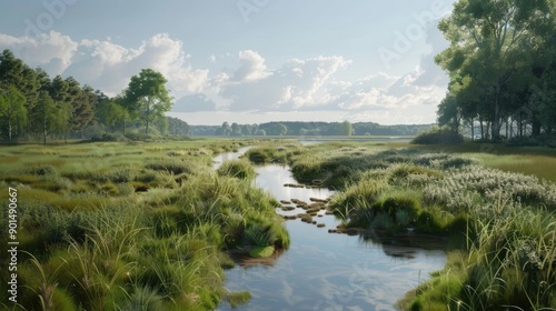 Riparian Zone: The strip of land adjacent to rivers and streams, playing a vital role in enhancing water quality, supporting biodiversity, and stabilizing banks.
