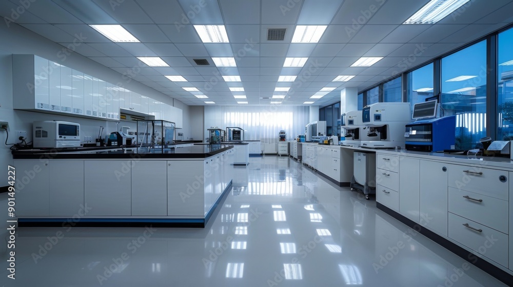 Obraz premium Modern Laboratory Interior