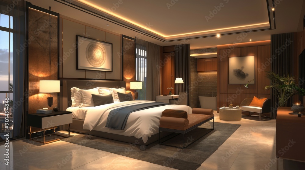 Modern Luxury Bedroom Modern Luxury Bedroom