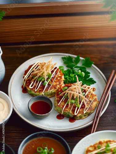 A savory symphony! Okonomiy...