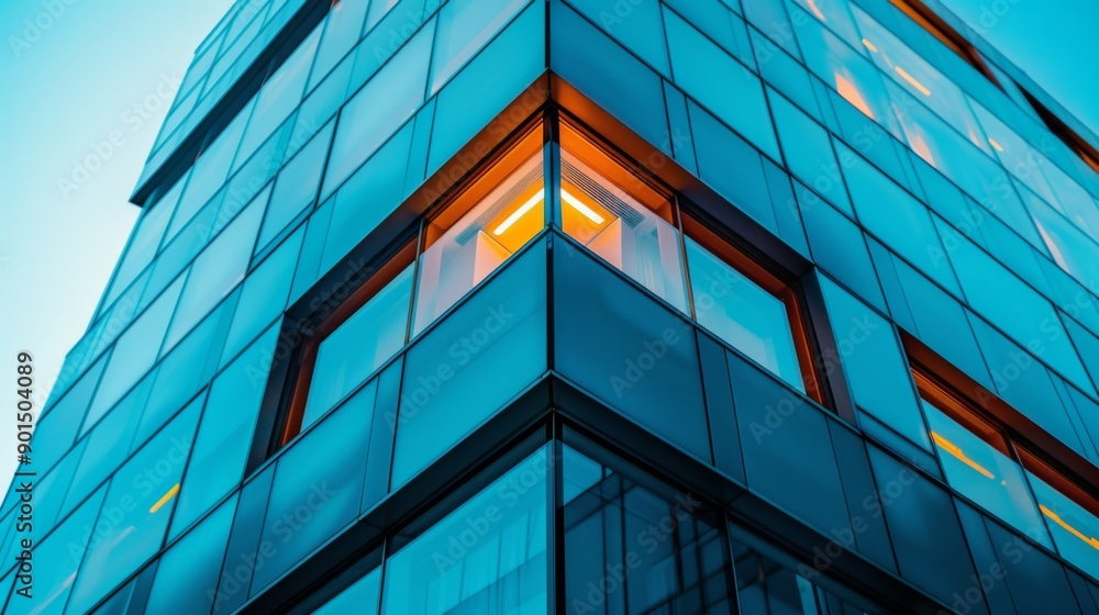 Modern glass building architecture Modern glass building architecture