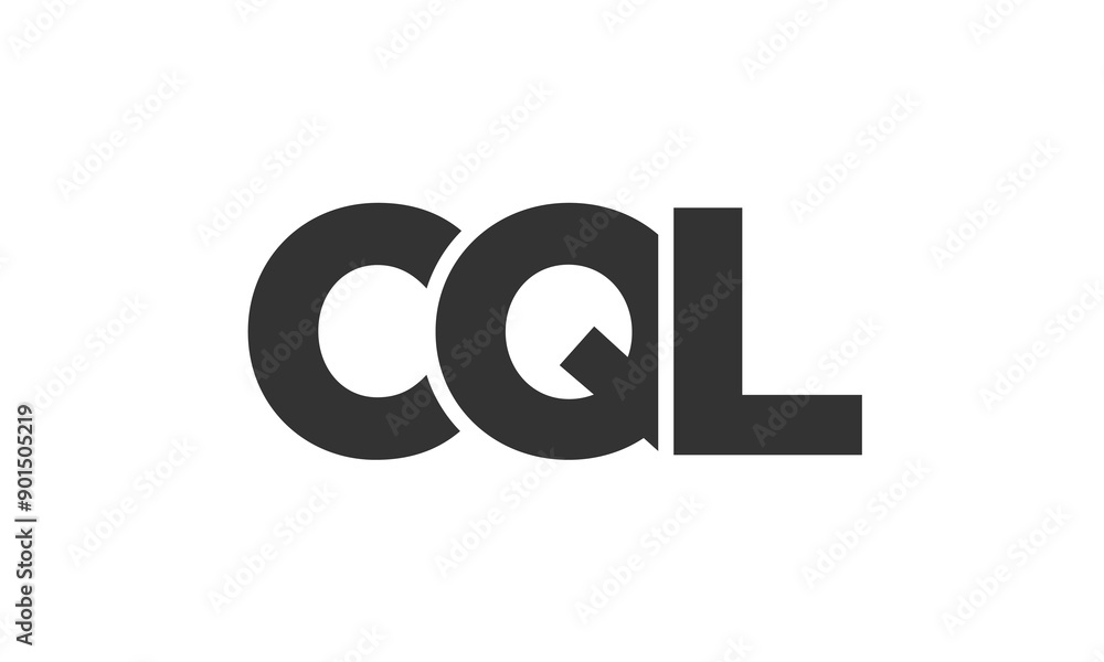 CQL logo design template with strong and modern bold text. Initial based vector logotype featuring simple and minimal typography. Trendy company identity. CQL logo design template with strong and modern bold text. Initial based vector logotype featuring simple and minimal typography. Trendy company identity.