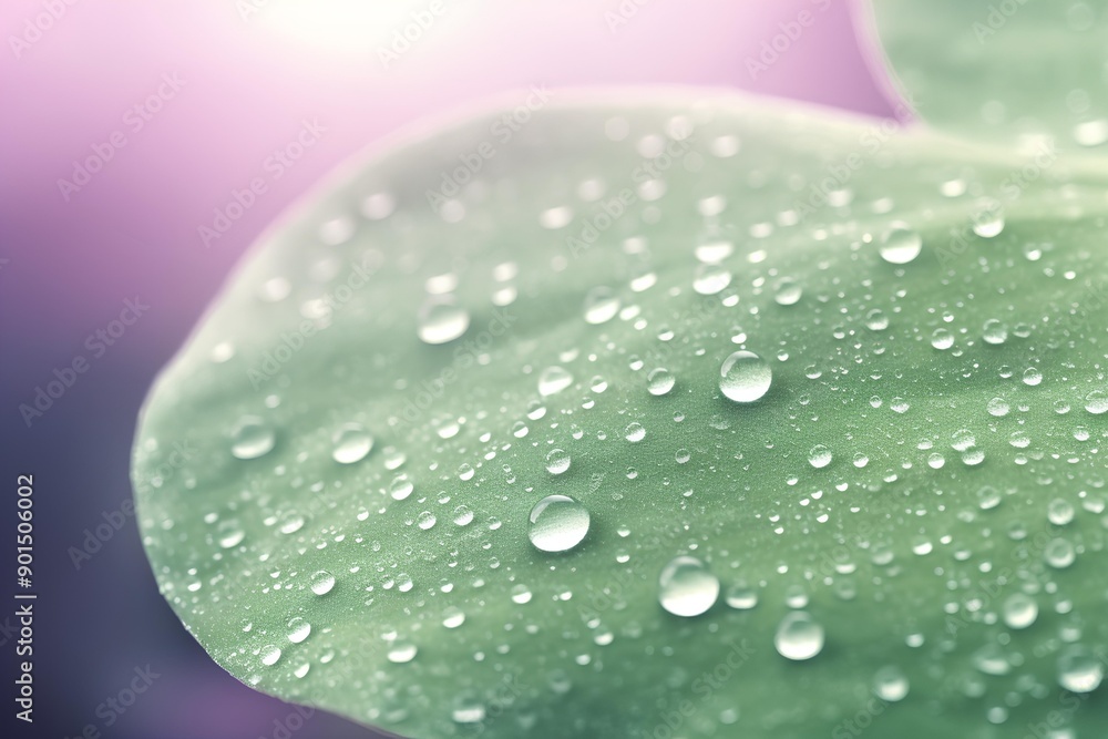water drops on leaf made by midjourney water drops on leaf made by midjourney
