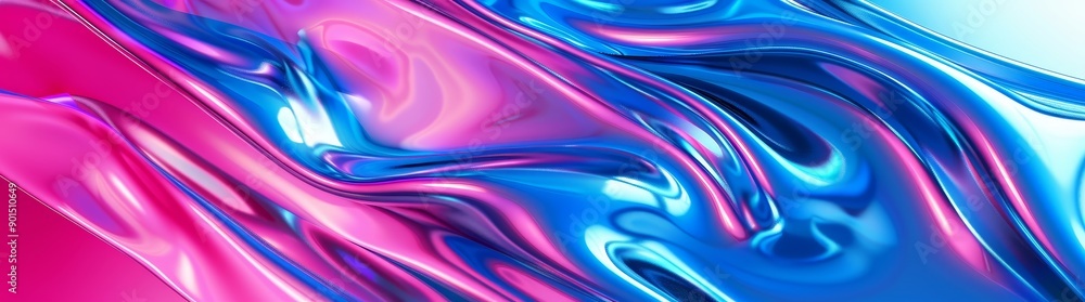 Shapes in 3D holographic format with flowing forms, shimmering surfaces, radiance streaks, wide-angled perspectives, radiant light, holographic finish, crisp and vivid, high-resolution Shapes in 3D holographic format with flowing forms, shimmering surfaces, radiance streaks, wide-angled perspectives, radiant light, holographic finish, crisp and vivid, high-resolution