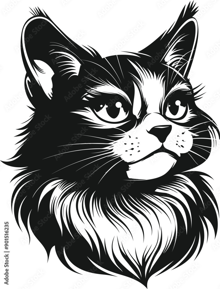 Obraz premium animals hand drawn logotype sketch.