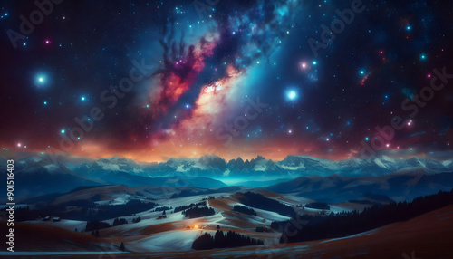 space station in space