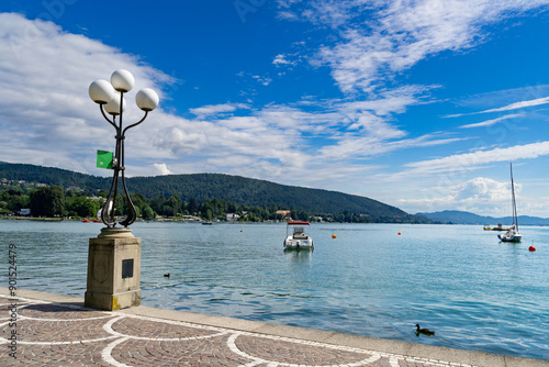 Blick auf dem Wörthersee in Kernten Österreich