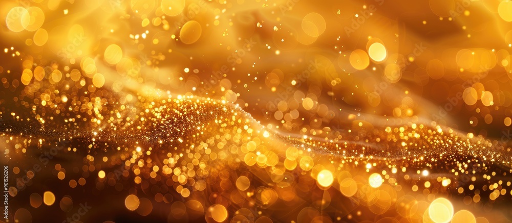 Obraz premium Elegant gold background with copy space image