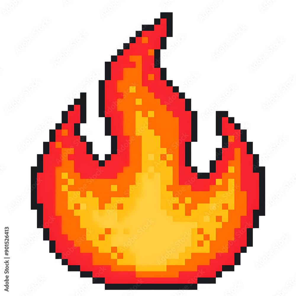 Pixel Game Outline Contoured Icons, retro game icons, 8bit pixel art ...