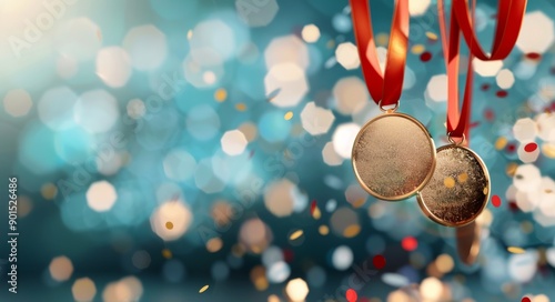 Gold Medals and Confetti