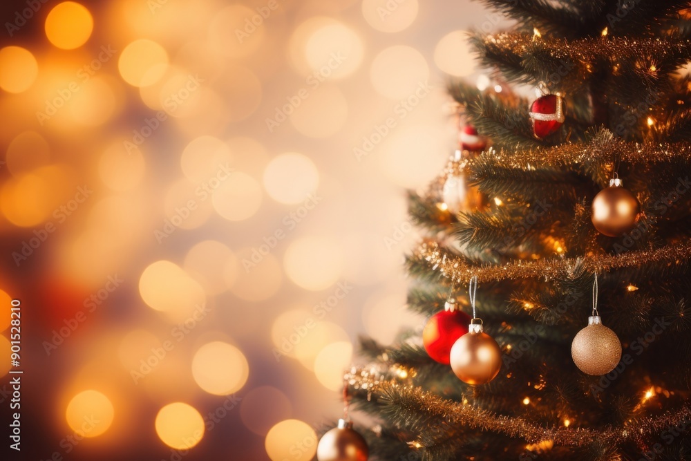 Christmas tree backgrounds light plant. Christmas tree backgrounds light plant.