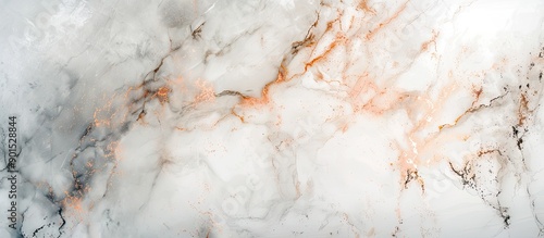 Luxurious branding identity mockup on white marble suitable for graphic designers presentations and portfolios with copy space image on a marble background